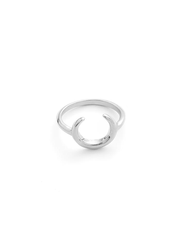 Romwe Horn Design Metal Ring