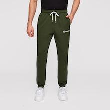 Romwe Guys Elastic Waist Pocket Sweatpants