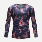 Romwe Guys Random Print Skinny Tee