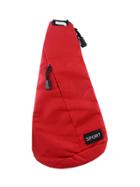 Romwe Red Sport Style One Shoulder Backpack