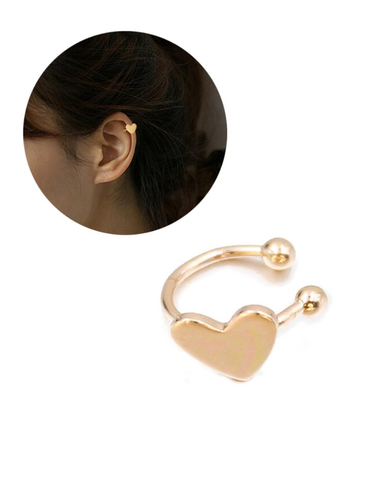 Romwe Heart Design Ear Cuff