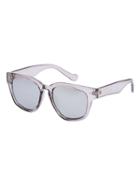 Romwe Grey Oversized Square Sunglasses