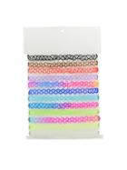 Romwe Color Fish Line Choker Necklace Set