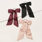 Romwe Bow Decor Hair Tie 3pack