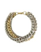 Romwe Chunky Chain Link Bracelet