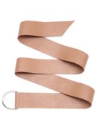 Romwe Camel Faux Leather Simple Waist Belt