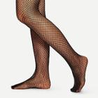 Romwe Simple Fishnet Tights