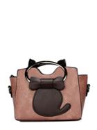 Romwe Winged Bag With Metallic Cat Ear Handle