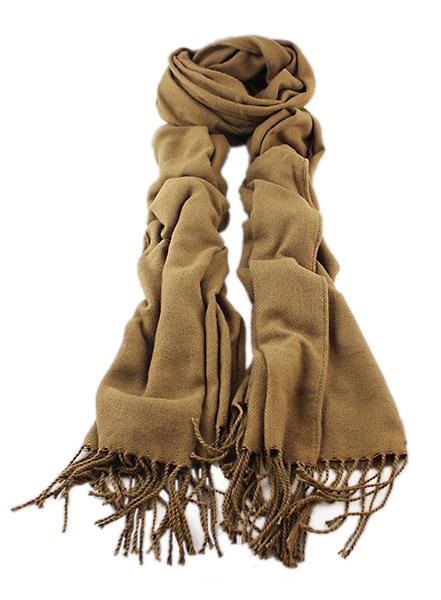 Romwe Tassel Classic Scarf