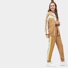 Romwe Striped Panel Top With Pants