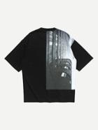 Romwe Men Architecture Graphic Back T-shirt