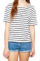 Romwe Romwe Striped Loose T-shirt