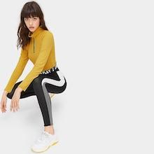 Romwe Cut And Sew Letter Print Leggings