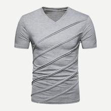 Romwe Guys Solider Basic Tee