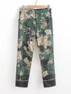 Romwe Tailored Floral Pants
