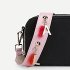 Romwe Contrast Faux Fur Detail Bag Strap
