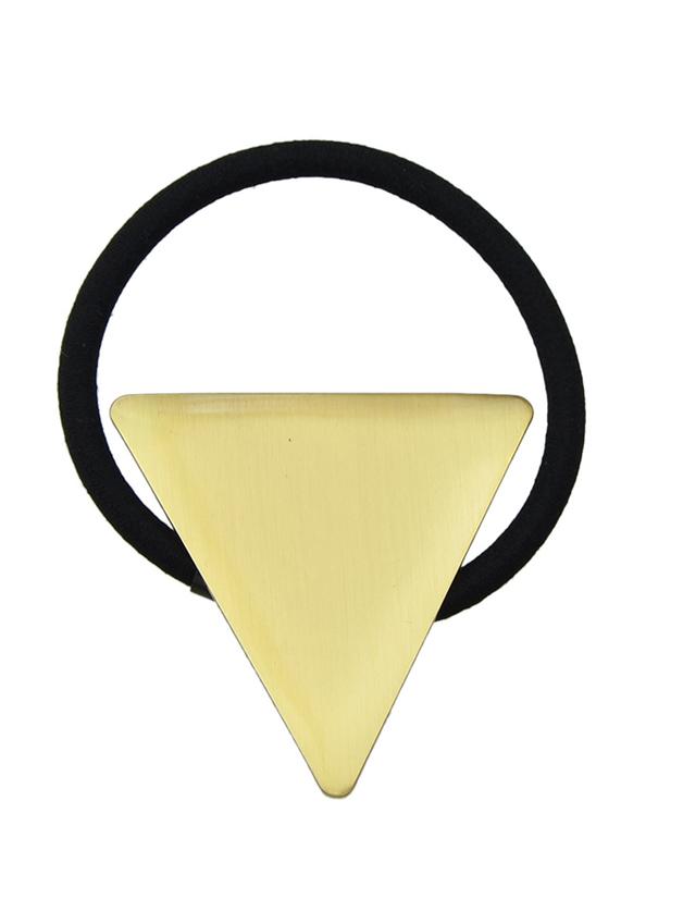 Romwe Gold Color Triangle Hairgrips Barrettes Hairwear