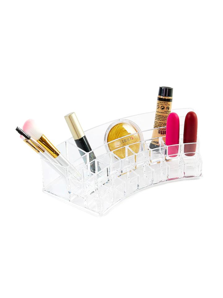 Romwe Sector Clear Makeup Organizer