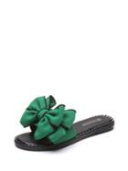 Romwe Bow Decorated Flat Sandals
