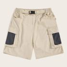 Romwe Guys Pocket Panel Cargo Shorts