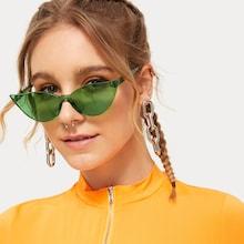 Romwe Clear Cat Eye Sunglasses