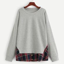 Romwe Plus 2 In 1 Drop Shoulder Tee