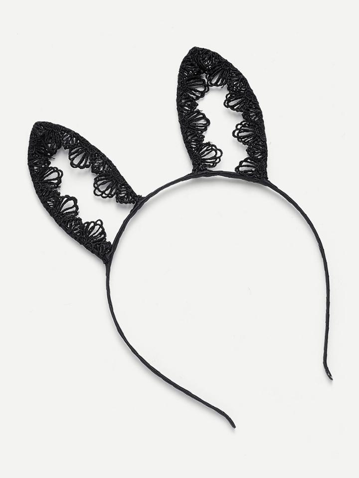 Romwe Rabbit Ear Design Headband