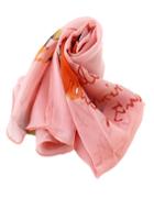 Romwe New Accessories Flower Pinted Style Women Fashionable Scarf