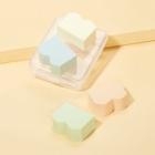 Romwe Plain Powder Puff With Box 9pcs