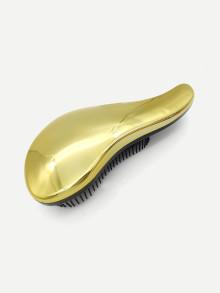 Romwe Metallic Hair Brush