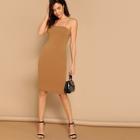 Romwe Form Fitted Cami Dress