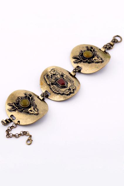 Romwe Retro Antelop Bracelet