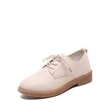 Romwe Lace Up Low Top Oxfords