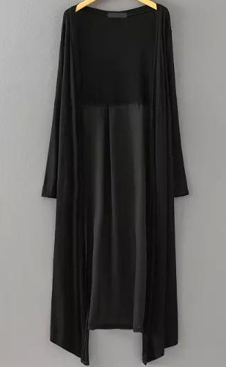 Romwe Long Sleeve Loose Top