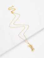 Romwe Christmas Bell Pendant Chain Necklace