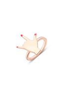 Romwe Gold Plated Finger Metal Ring