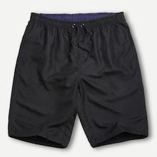 Romwe Guys Drawstring Solid Bermuda Shorts