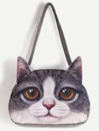Romwe Cat Shaped Shoulder Bag