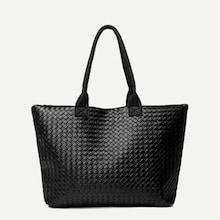 Romwe Woven Detail Grab Bag