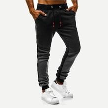 Romwe Men Ombre Drawstring Waist Pants