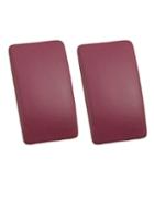 Romwe Red Small Square Stud Earrings