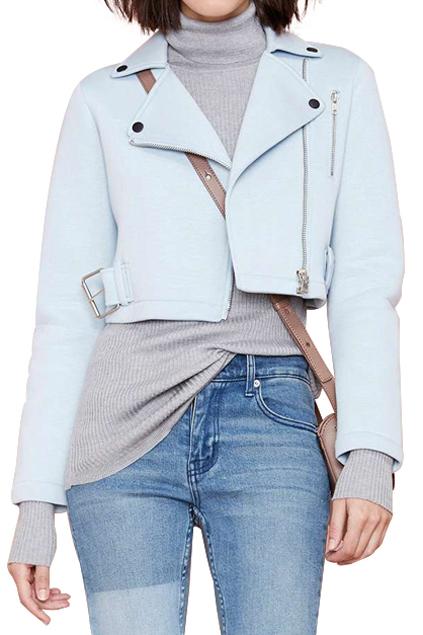 Romwe Dreamlike Painting Print Boyfriend Coat