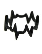Romwe Black Color Simple Rings