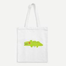 Romwe Crocodile Print Tote Bag