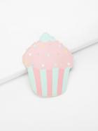 Romwe Cup Cake Print Coin Purse