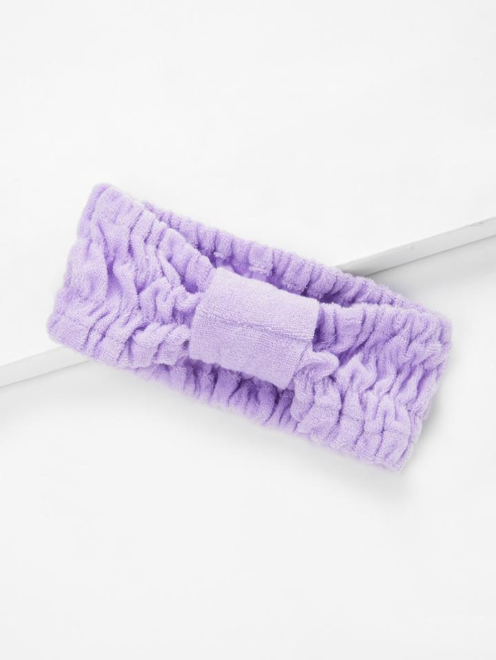 Romwe Fuzzy Bath Headband