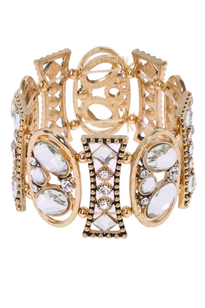 Romwe Diamante Rococo Bracelet