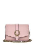 Romwe Metal Bow Detail Flap Chain Bag