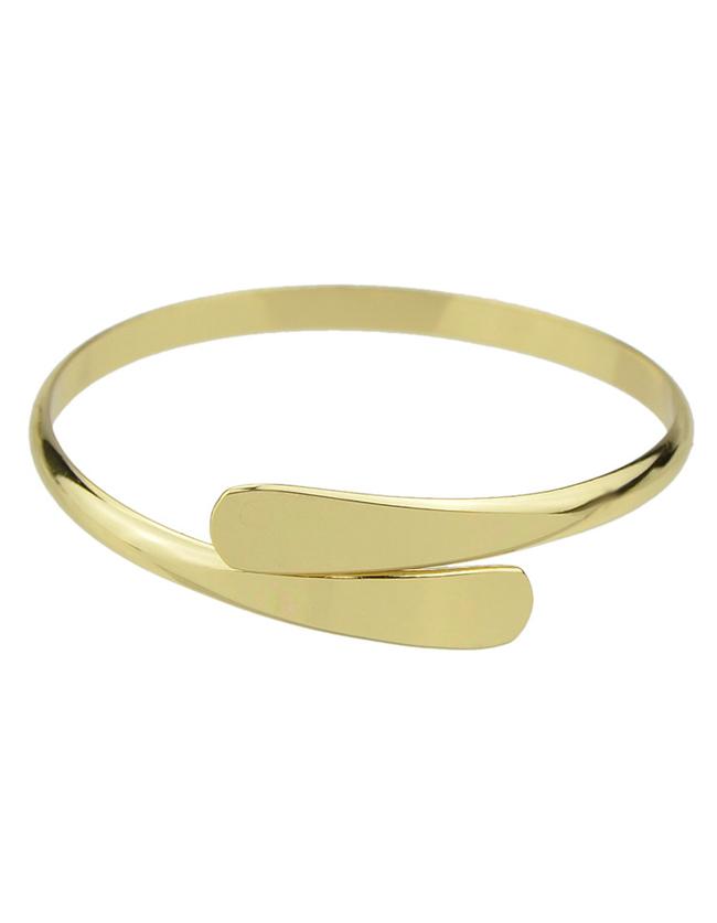 Romwe Gold Simple Bracelet
