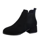 Romwe Suede Chelsea Ankle Boots